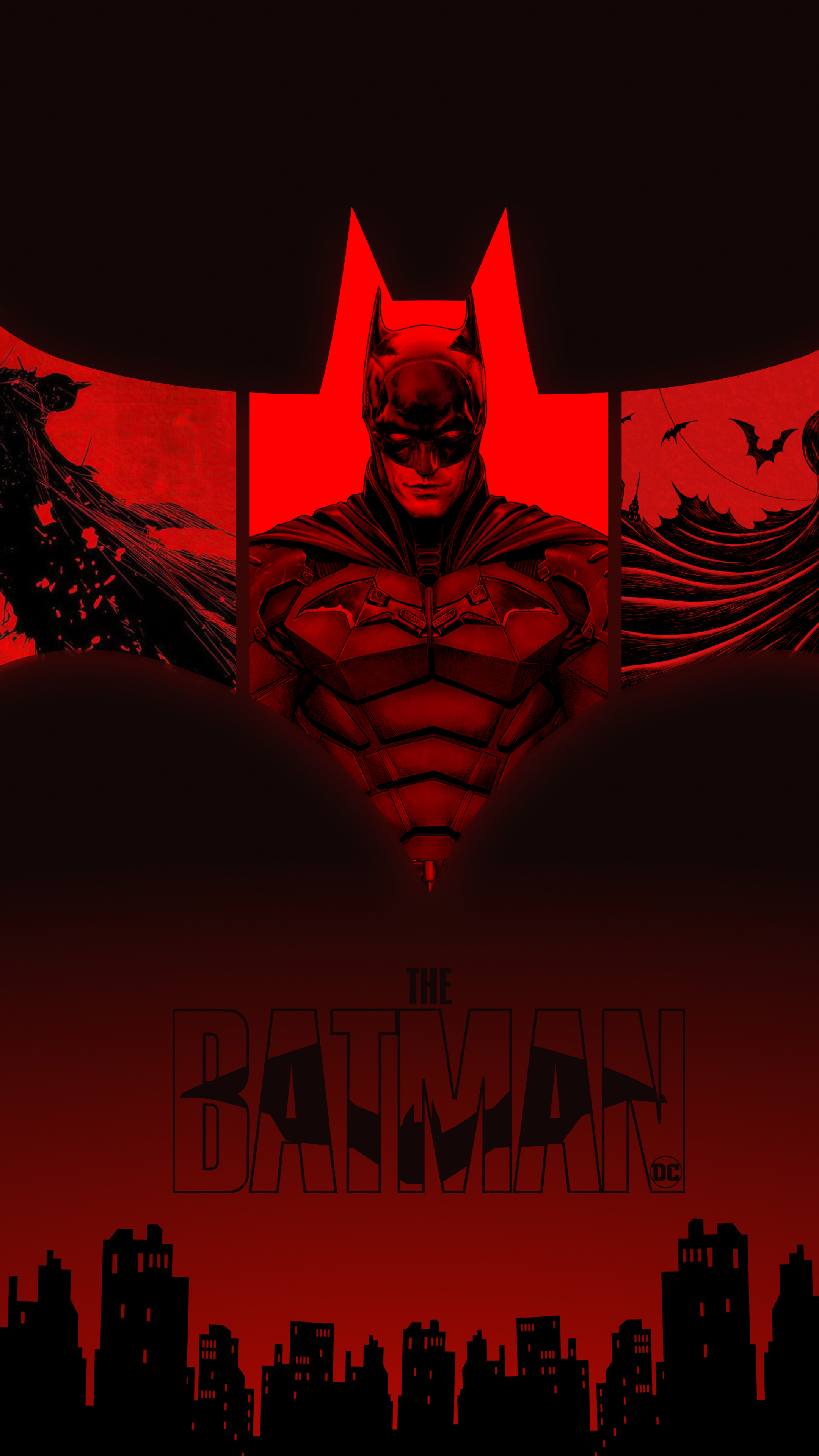 The Batman Wallpaper 1499x3247 : r/TheBatmanFilm