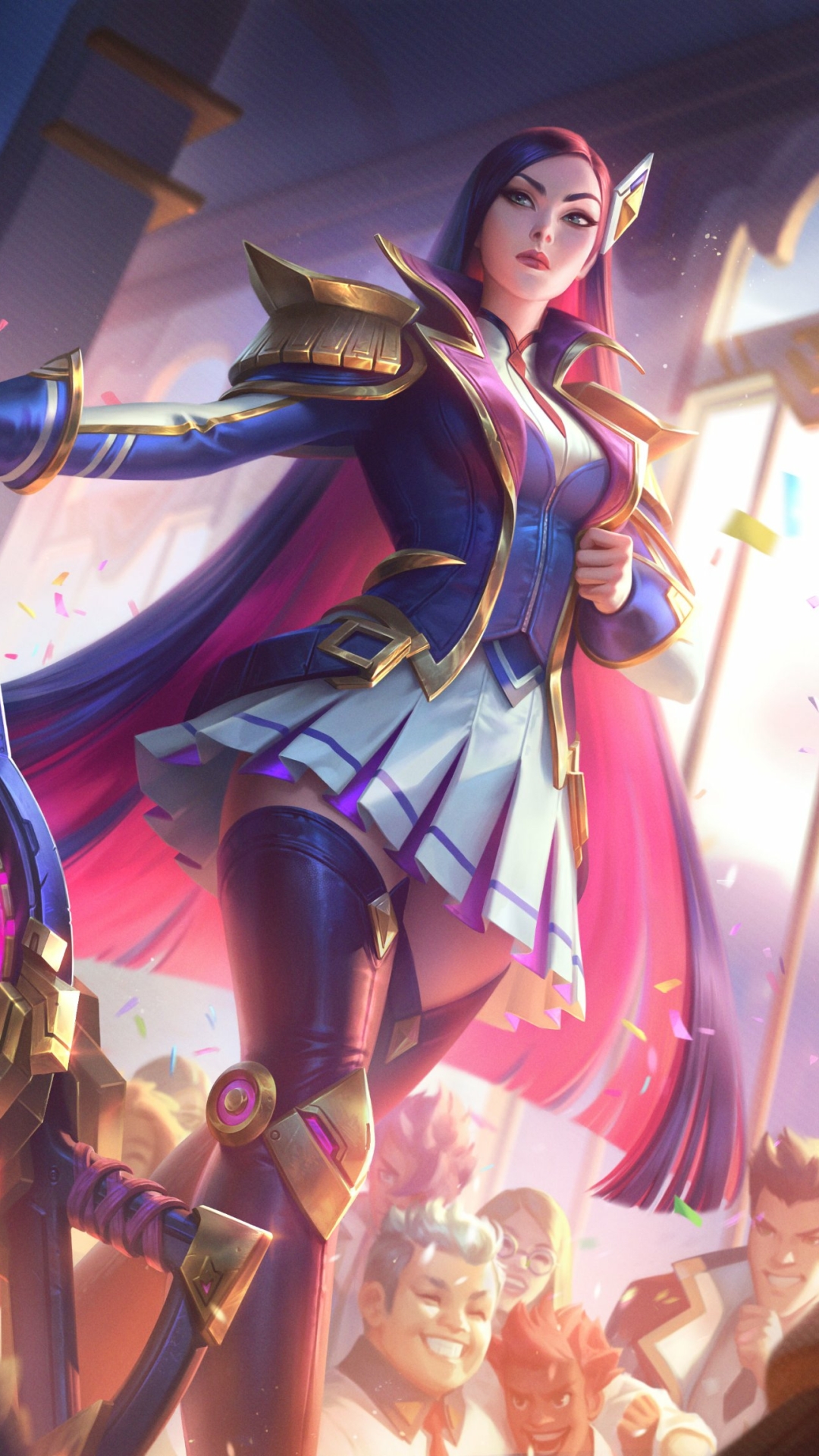Battle Academia Caitlyn - Mobile Abyss