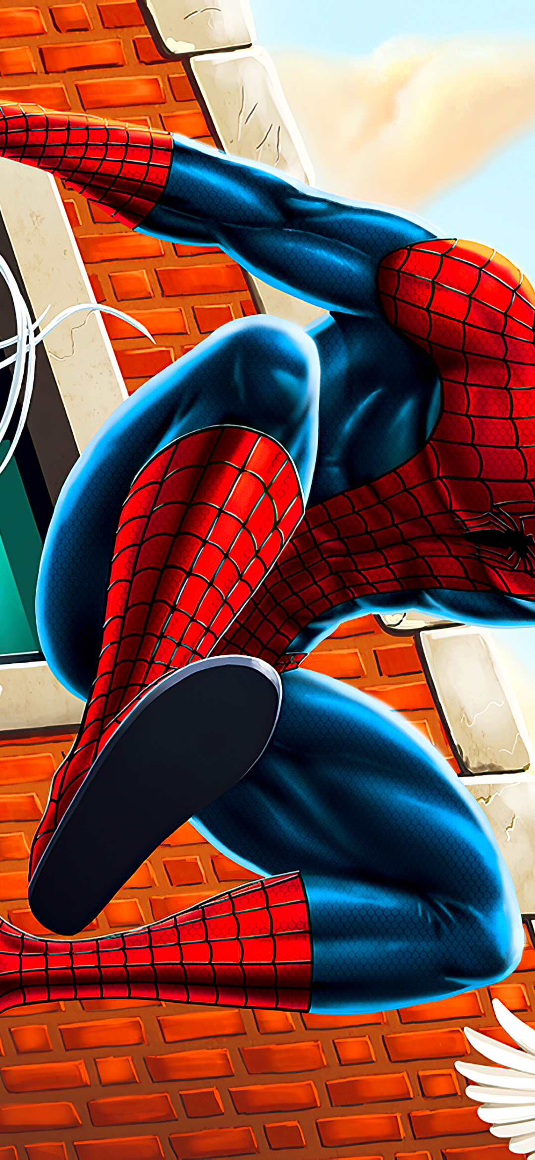 Spider-Man Phone Wallpaper by David Ocampo