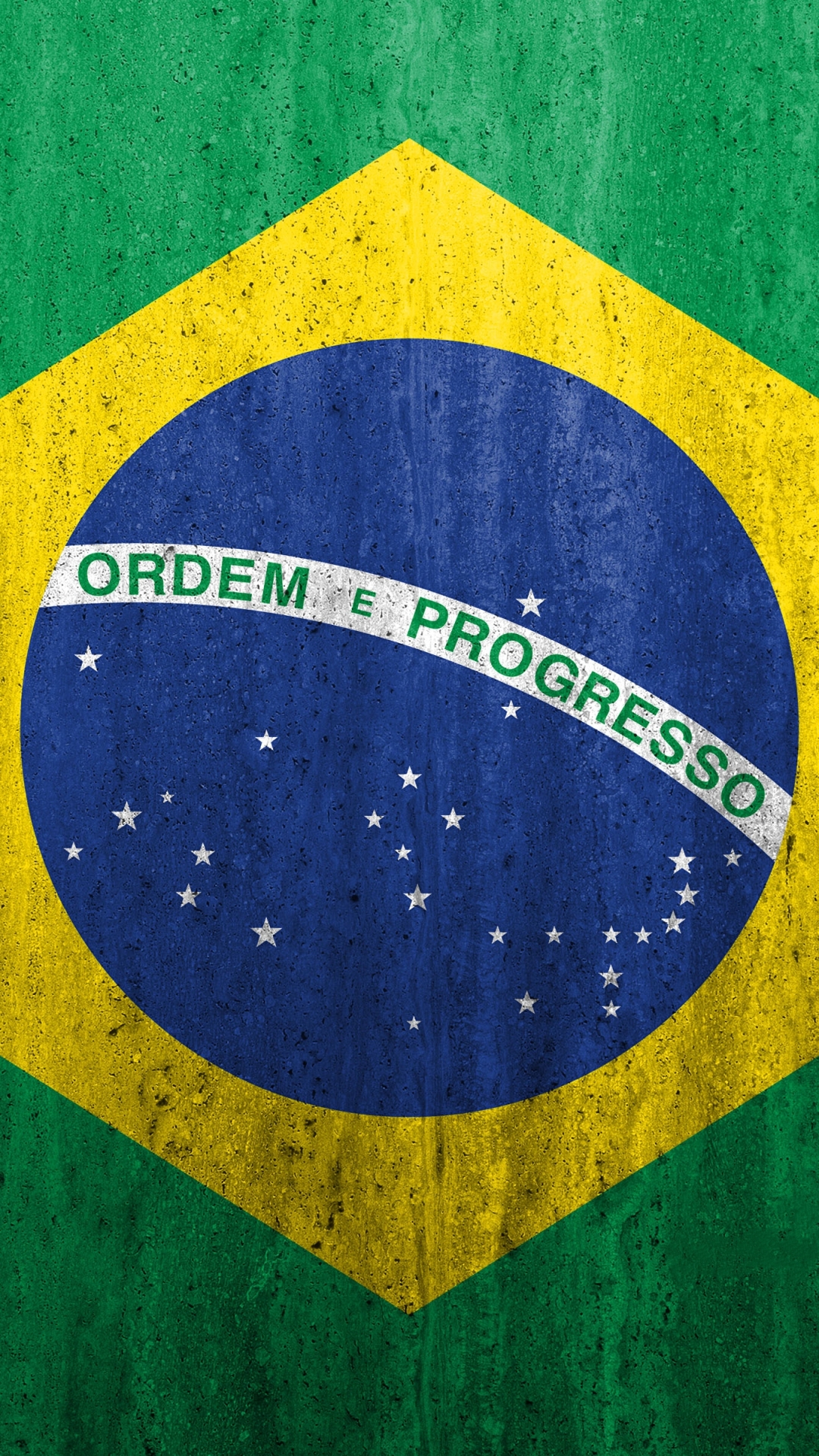 Flag Of Brazil Phone Wallpaper