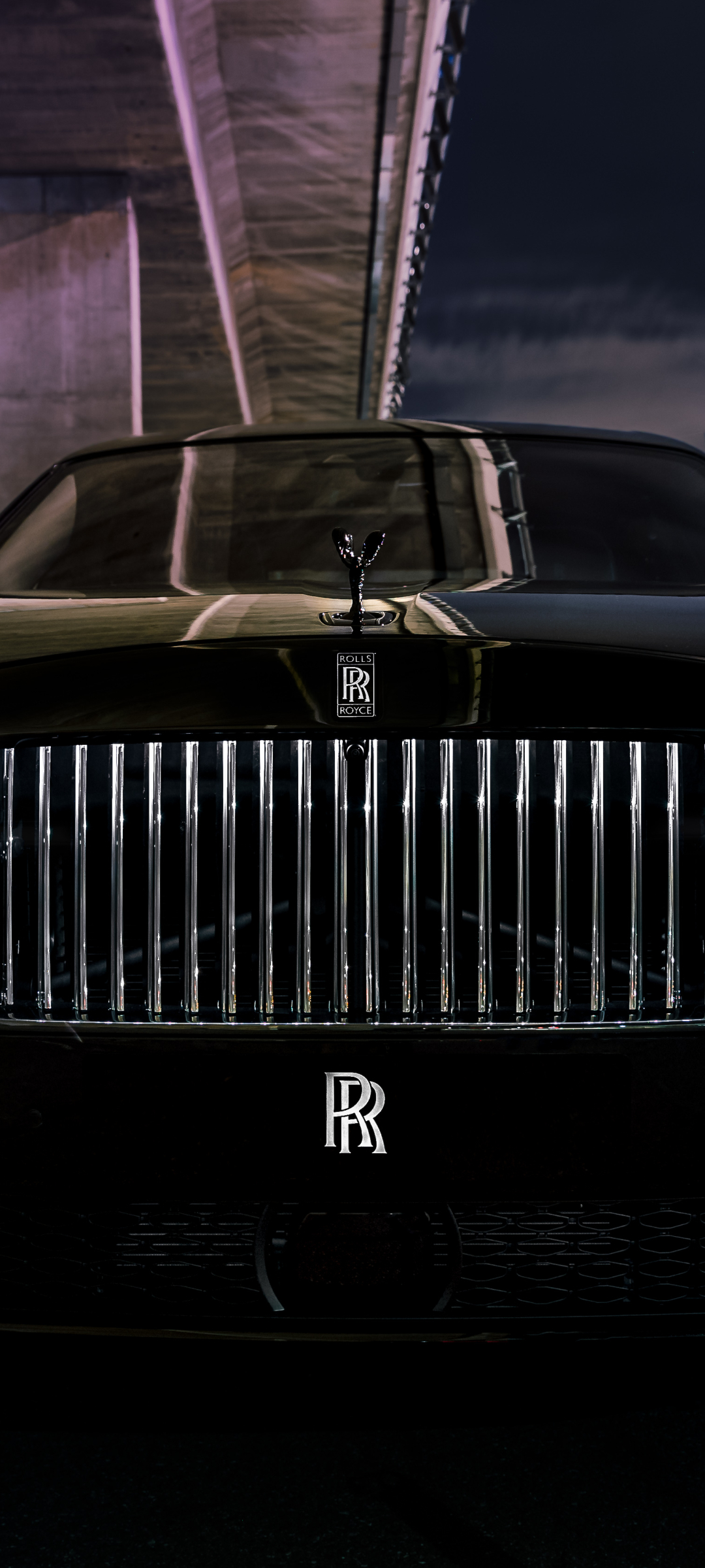 Rolls-Royce Black Badge Ghost Phone Wallpaper