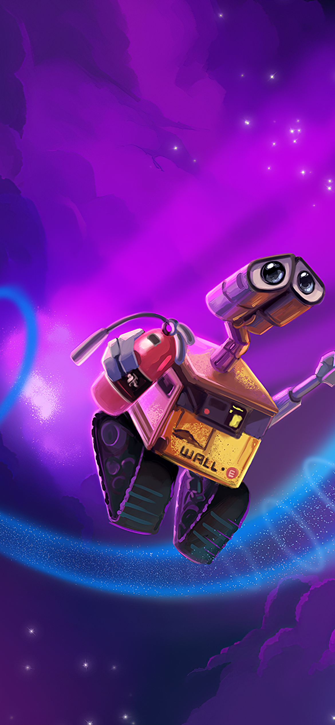 Wall·E Phone Wallpaper by Eric Proctor