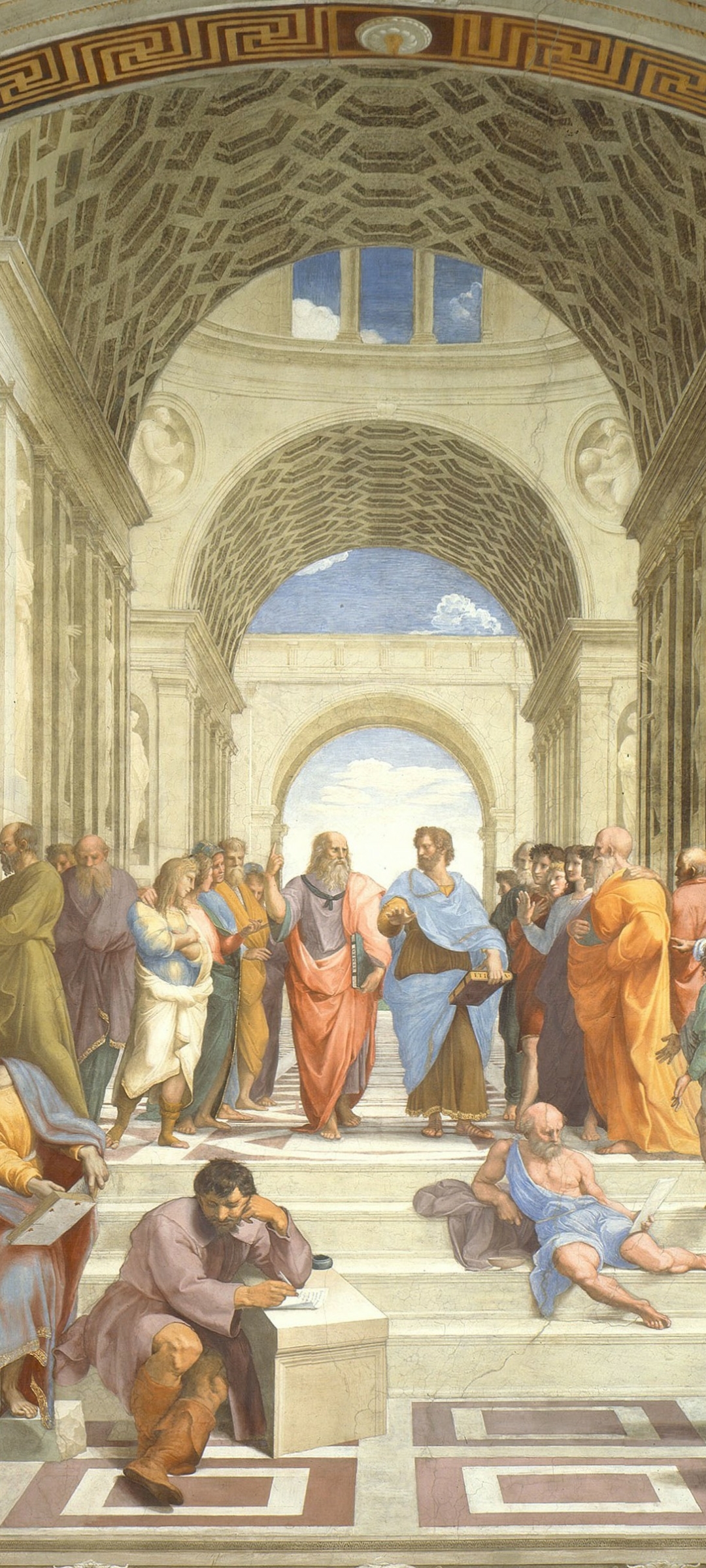 plato and socrates painting