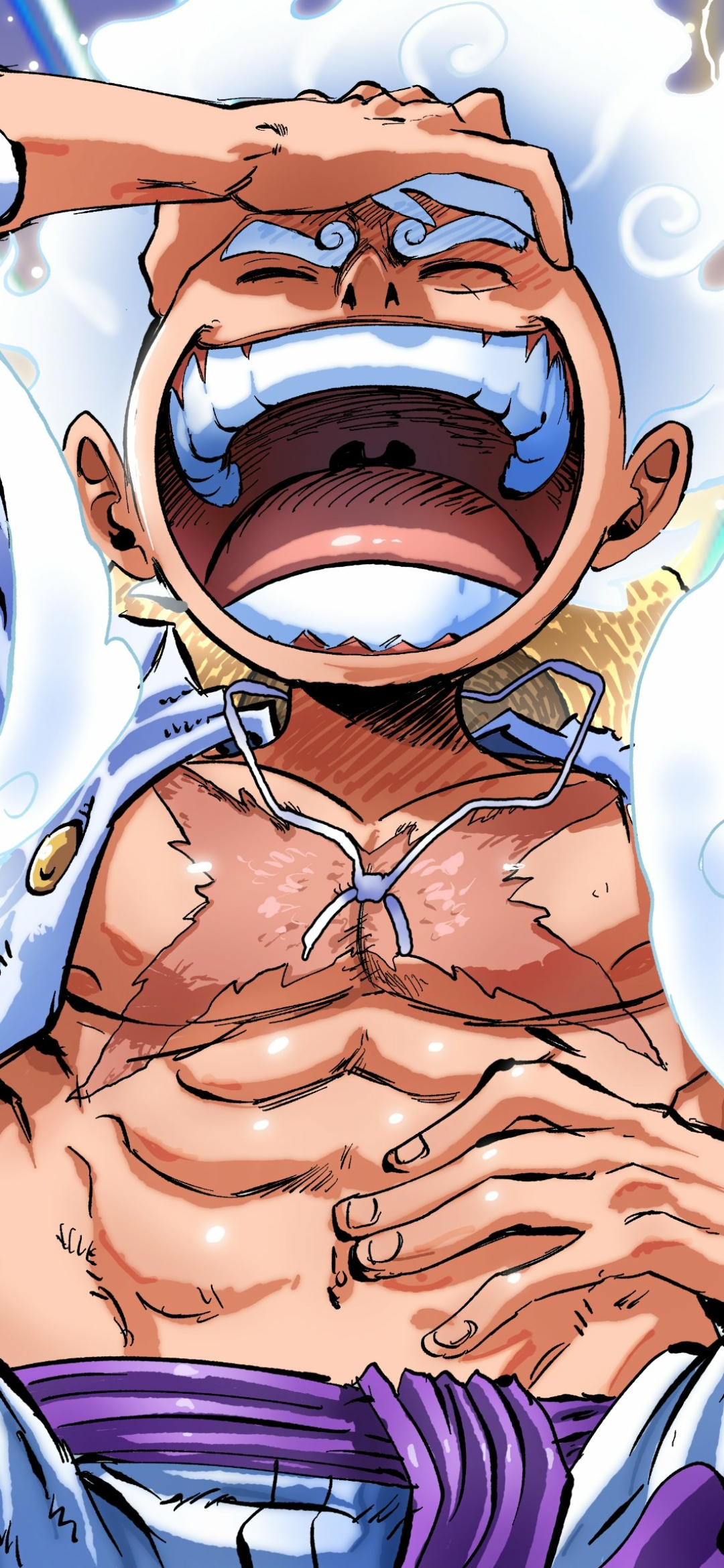 Gear 5 (One Piece) Phone Wallpapers