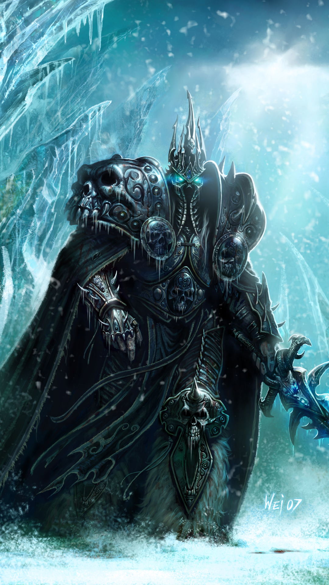 World Of Warcraft: Wrath Of The Lich King Phone Wallpaper