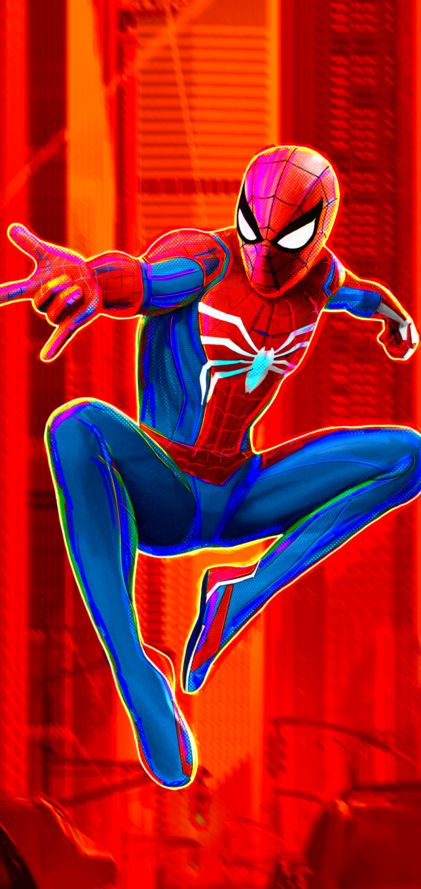 Spider-Man (PS4) Phone Wallpaper