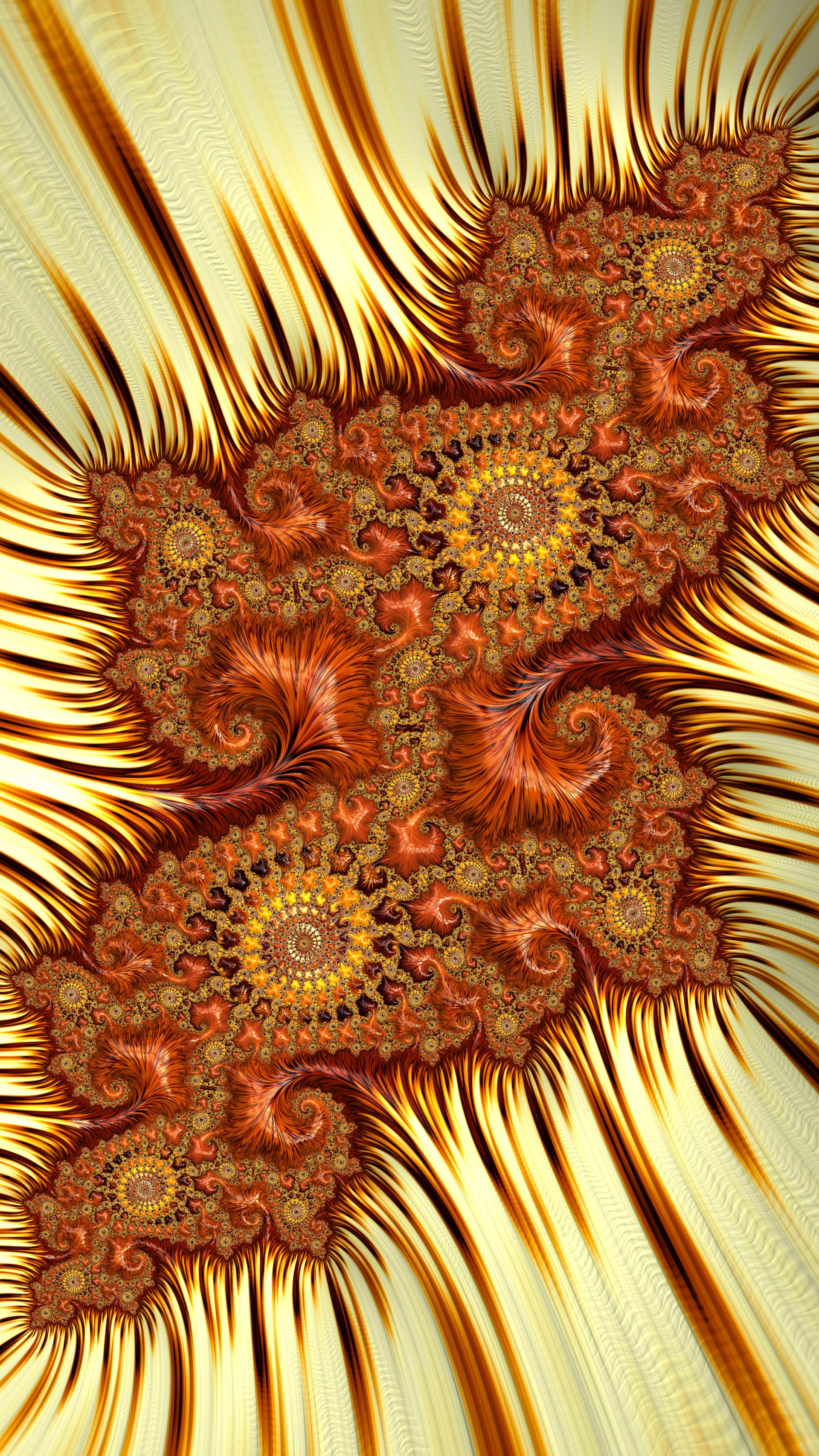 Fractal Art Trippy Psychedelic background for your smartphone by Dr-Pen