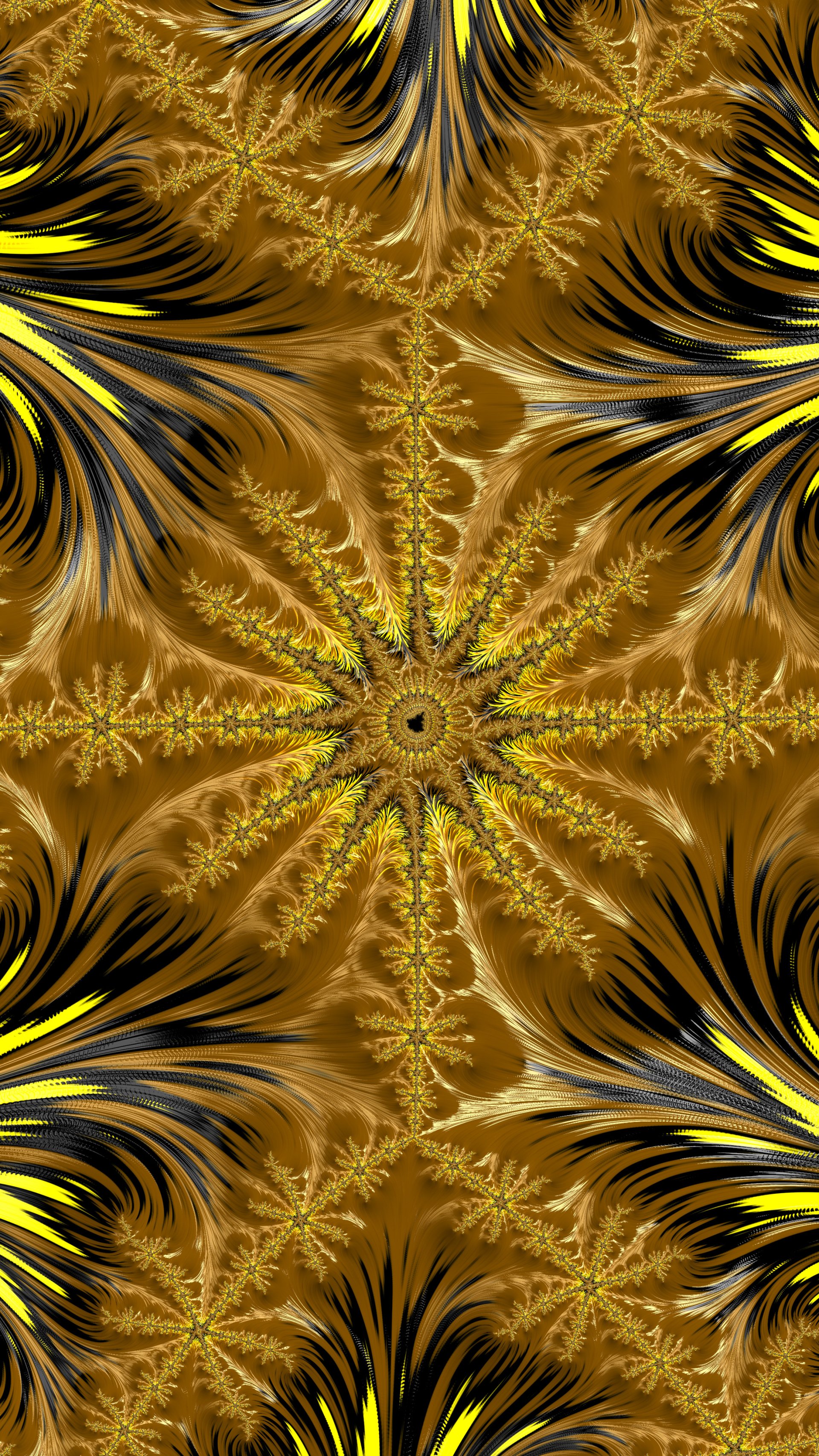 Fractal Art Trippy Psychedelic Background for Smartphone by Dr-Pen