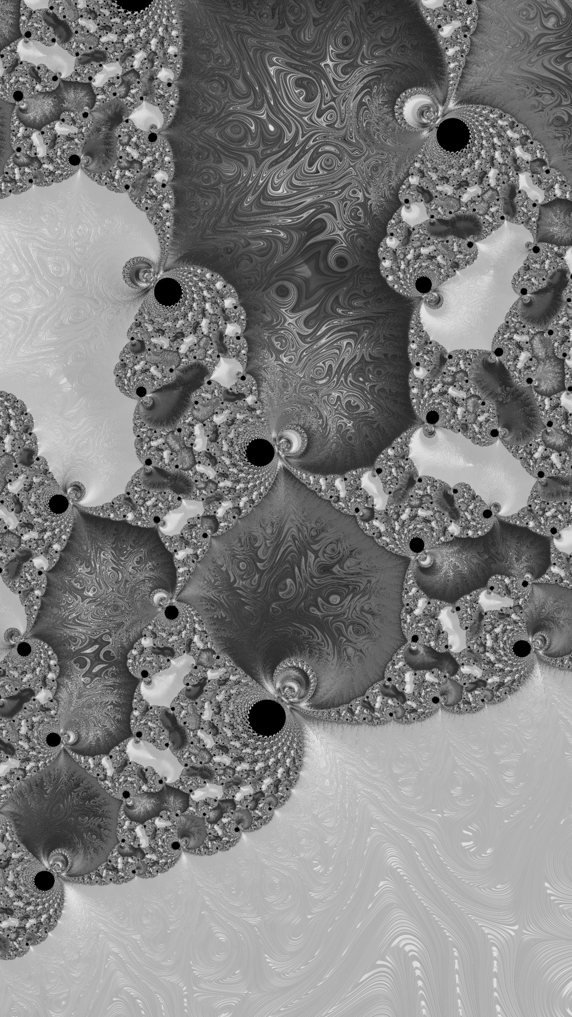 Fractal Art Trippy Psychedelic Background for Smartphone by Dr-Pen