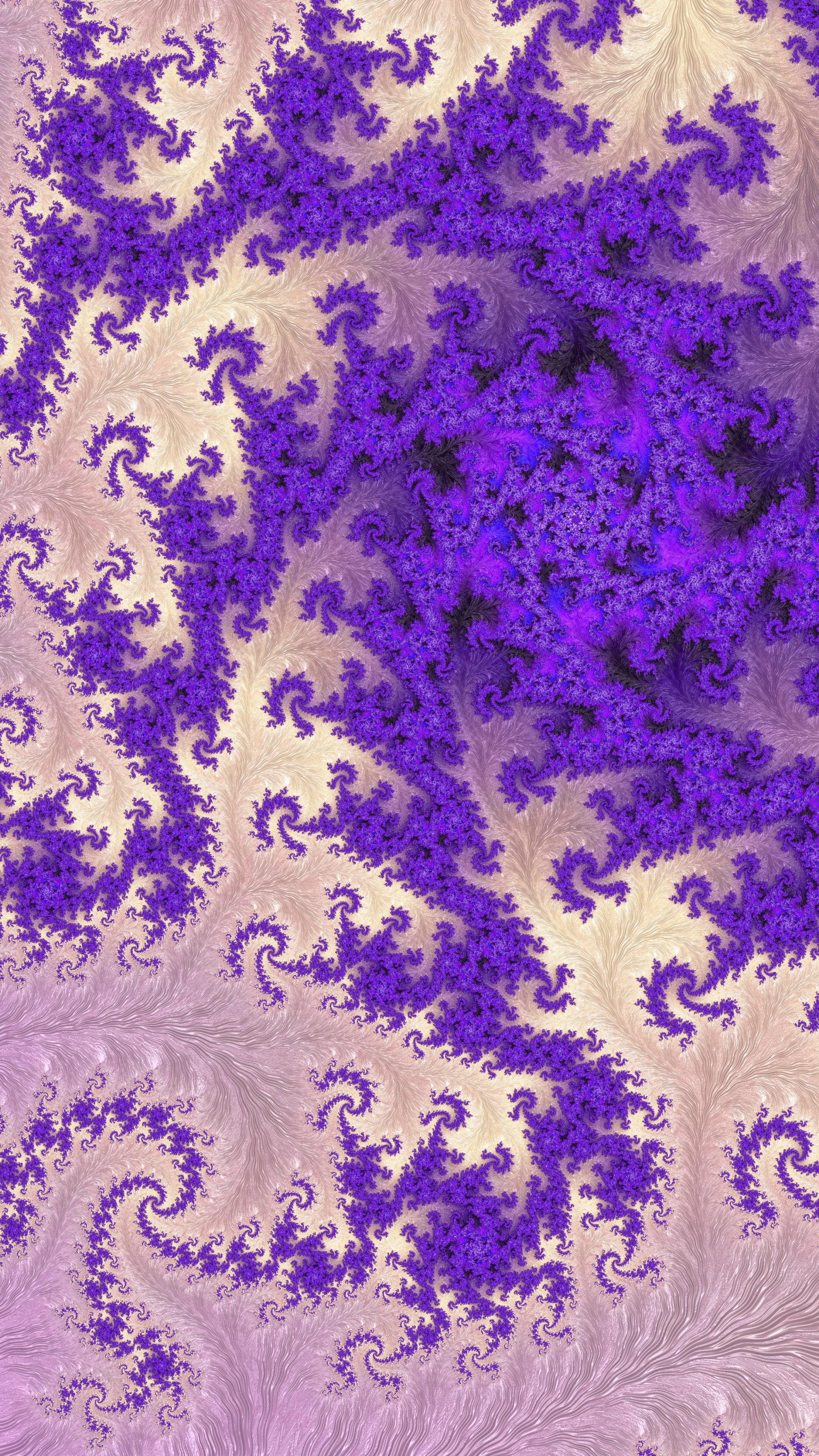 Fractal Art Trippy Psychedelic Background for Smartphone by Dr-Pen