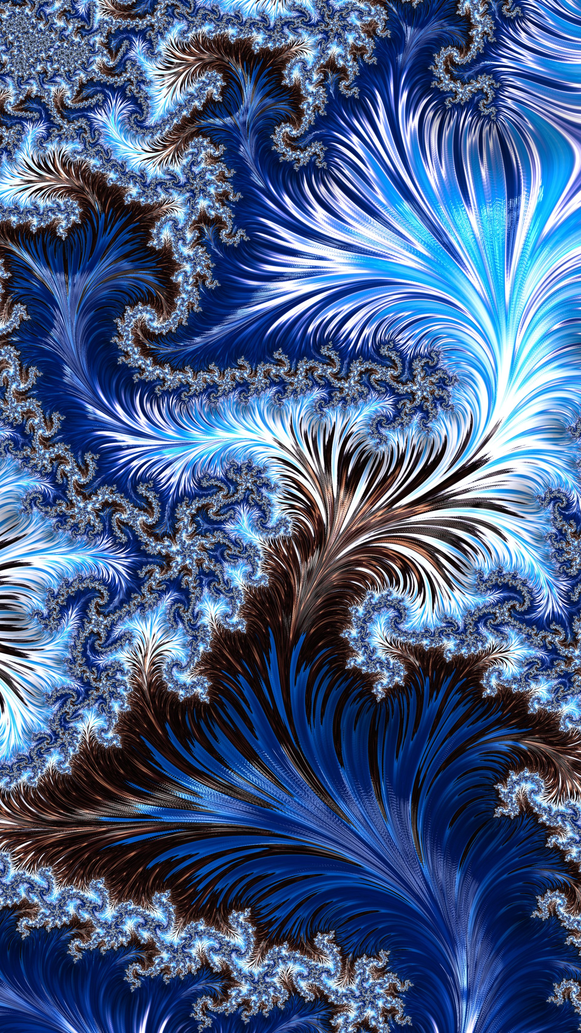 Fractal Art Trippy Psychedelic Background for Smartphone by Dr-Pen