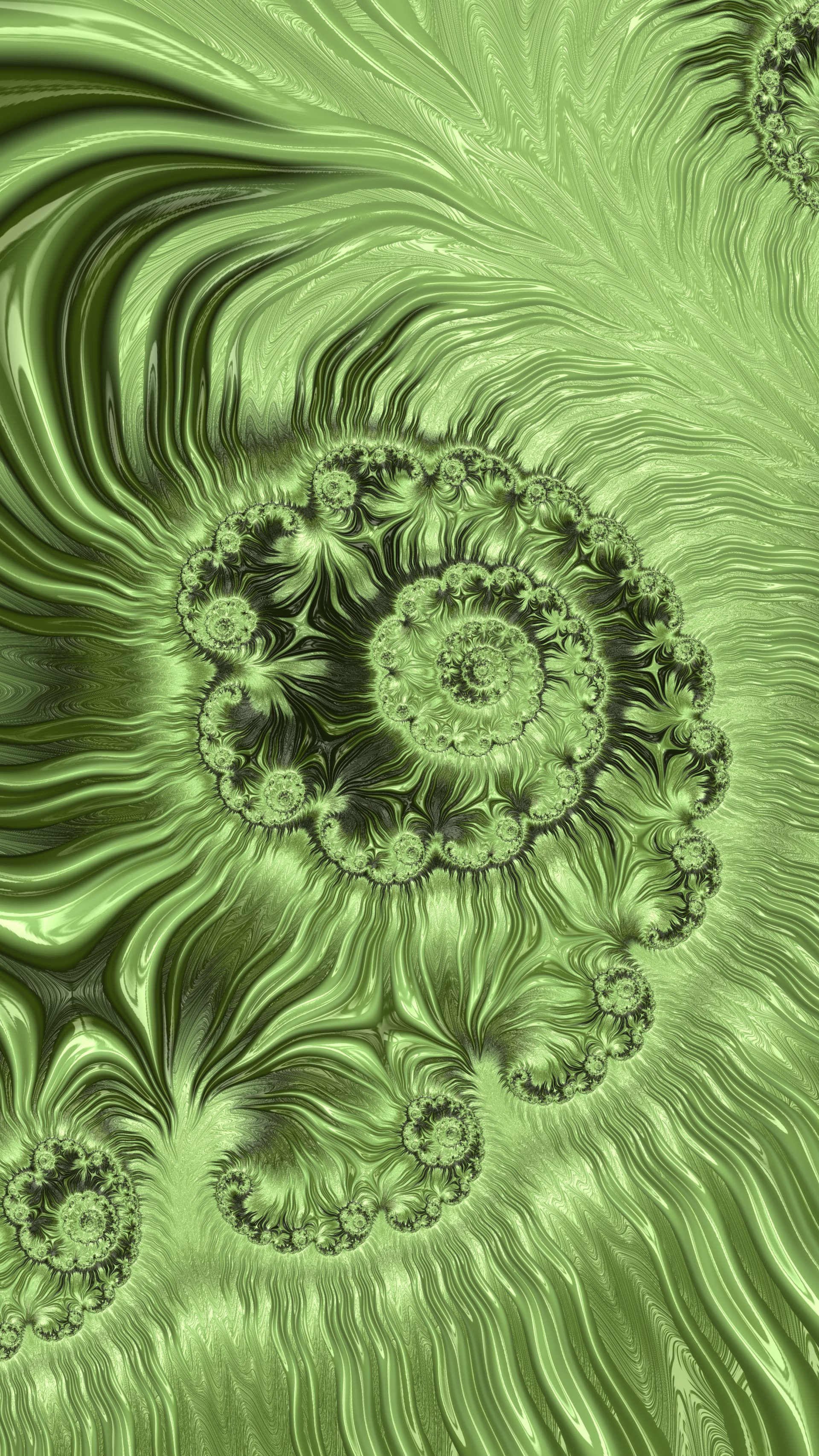 Fractal Art Trippy Psychedelic Background for Smartphone by Dr-Pen