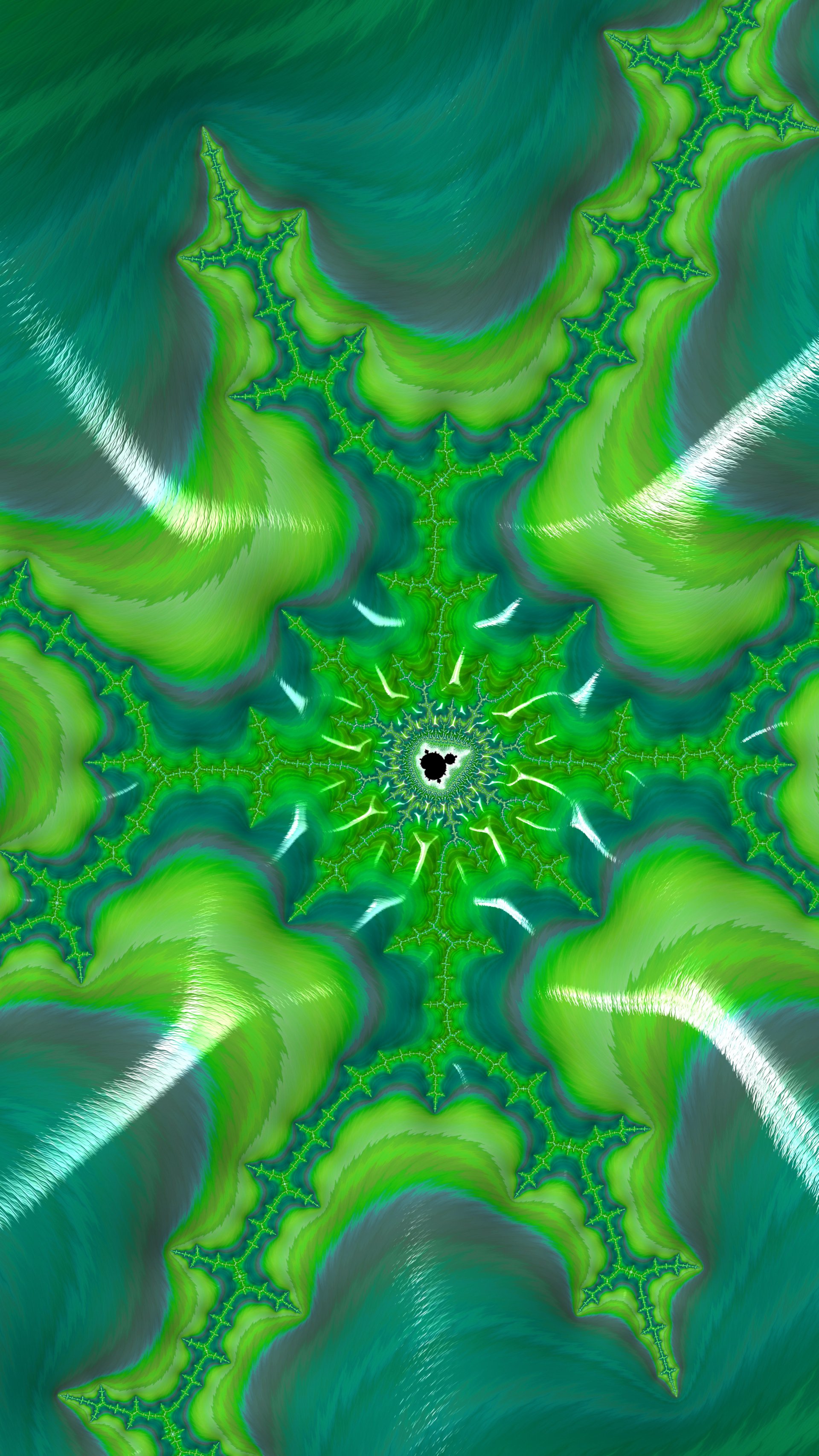 Fractal Art Trippy Psychedelic Background for Smartphone by Dr-Pen