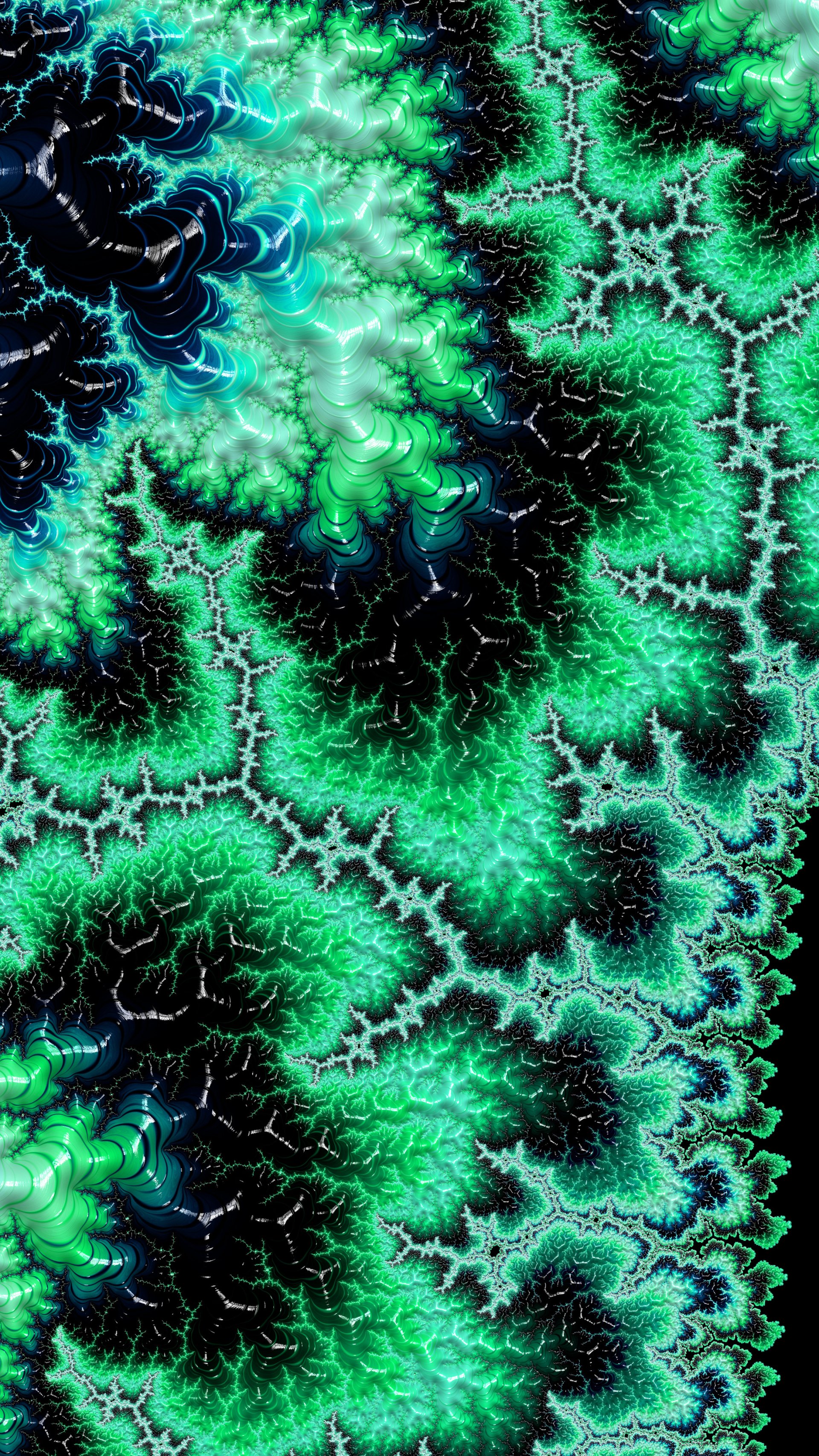 Fractal Art Trippy Psychedelic Background for Smartphone by Dr-Pen