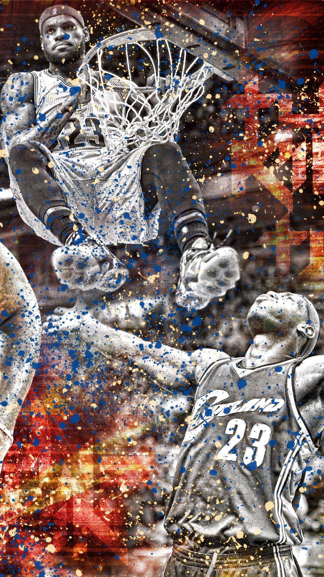 Download LeBron James Sports Phone Wallpaper