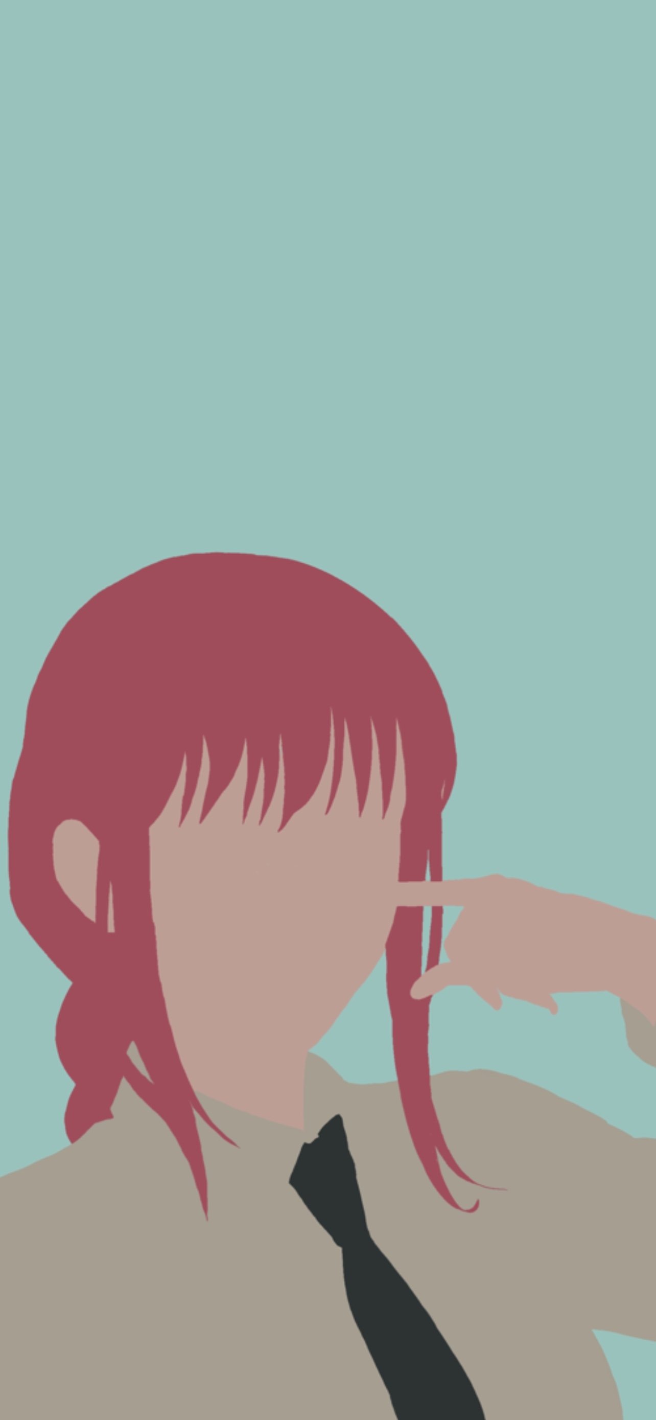 Minimalist Makima from Chainsaw Man by LouisBrass