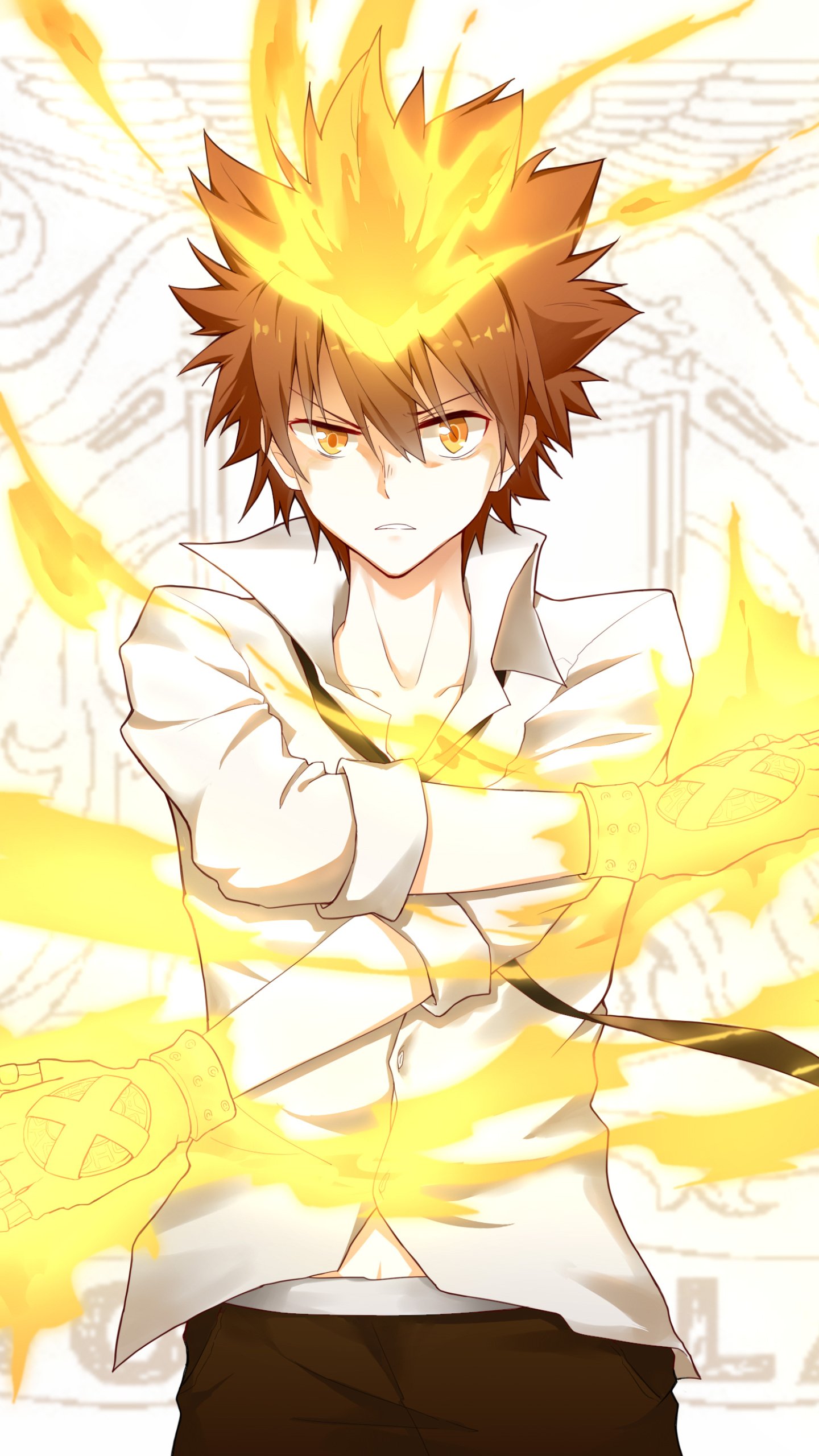 Download Anime Katekyō Hitman Reborn! Phone Wallpaper