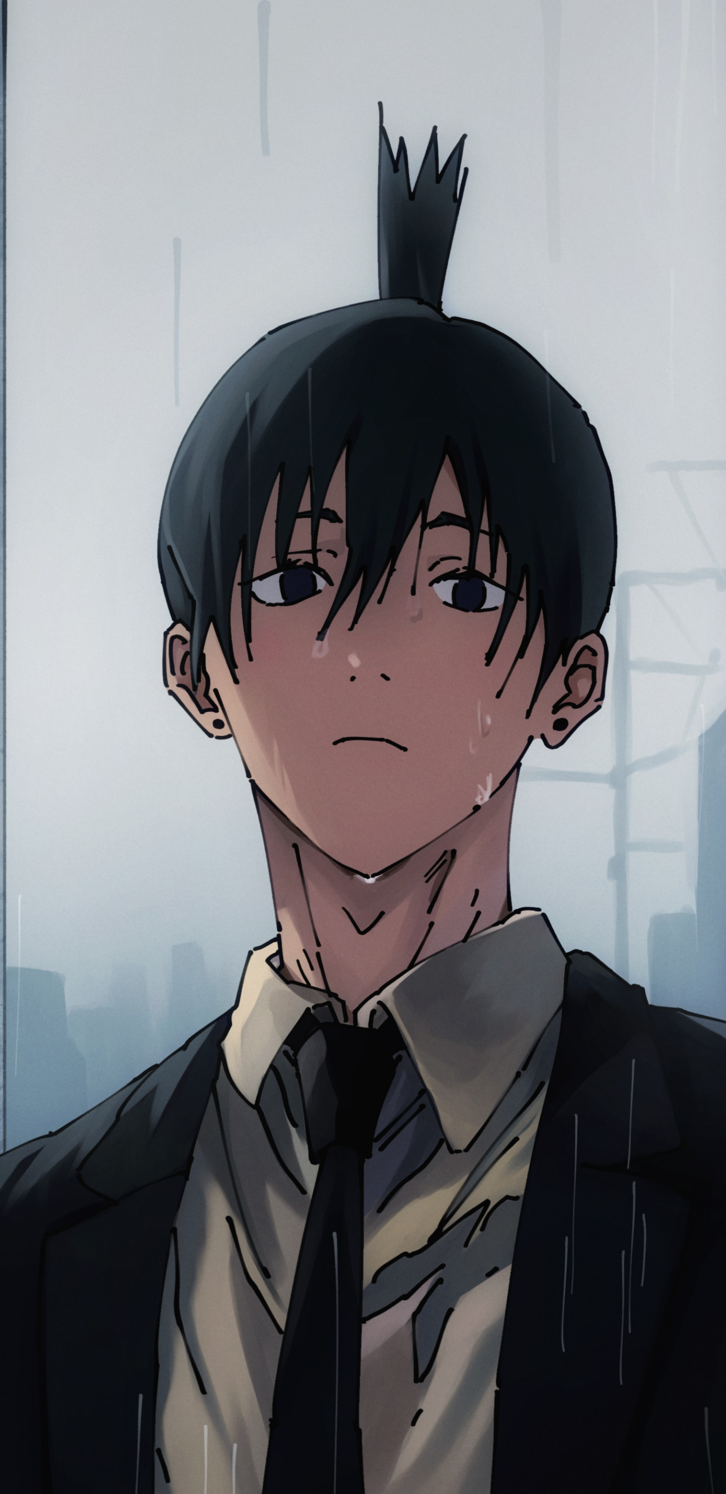 Download Anime Chainsaw Man Phone Wallpaper