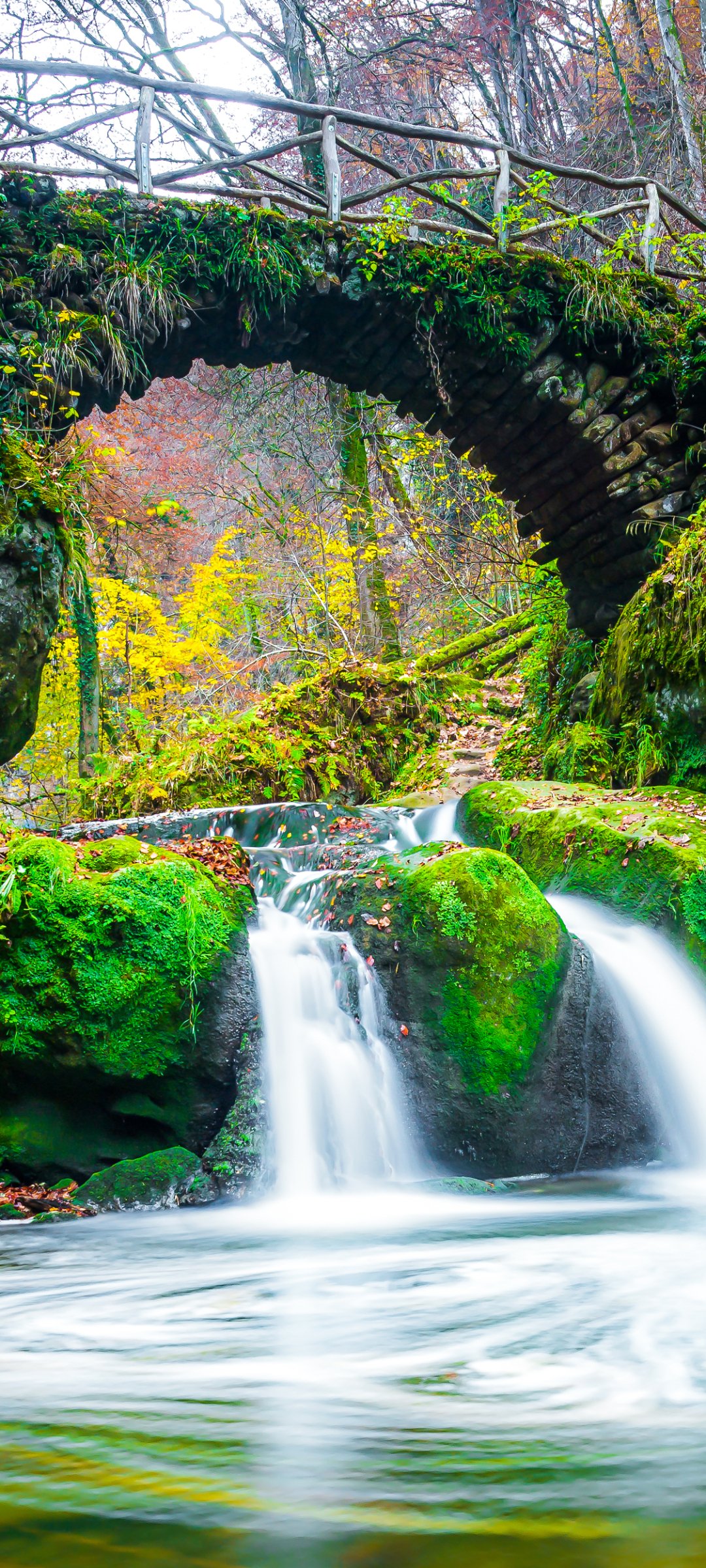 Download Nature Waterfall Phone Wallpaper