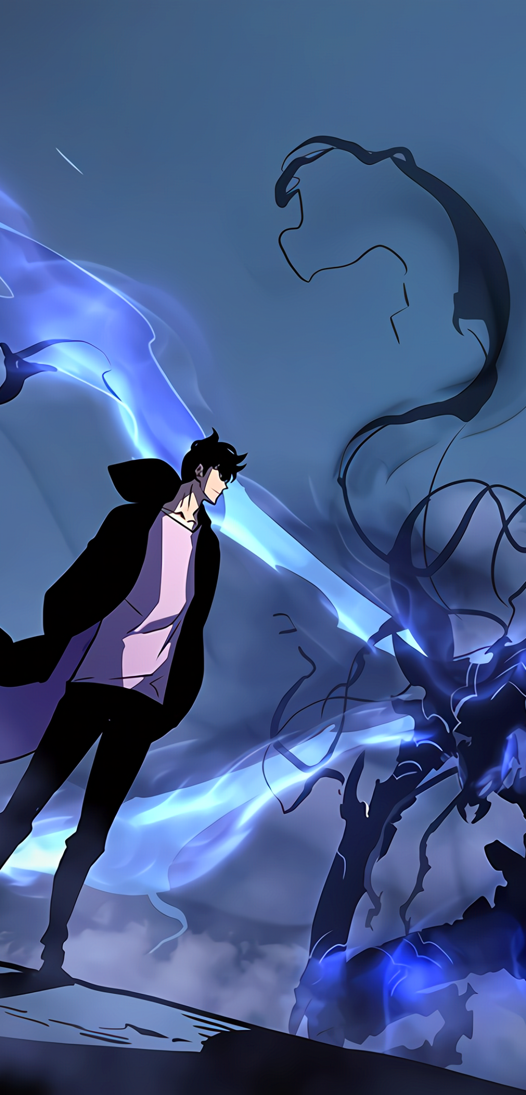 Download Anime Solo Leveling Phone Wallpaper