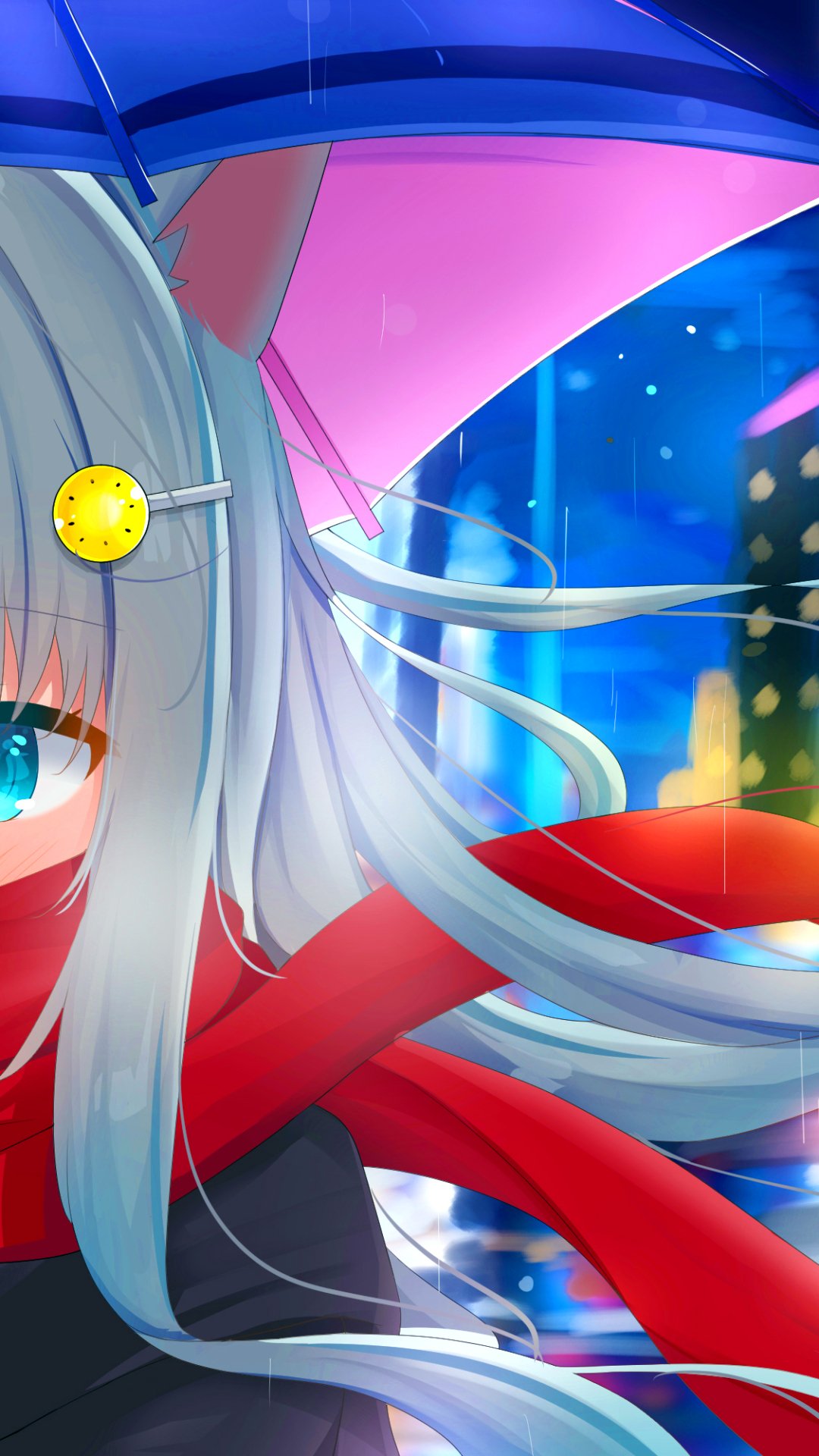 Download Anime Virtual Youtuber Phone Wallpaper