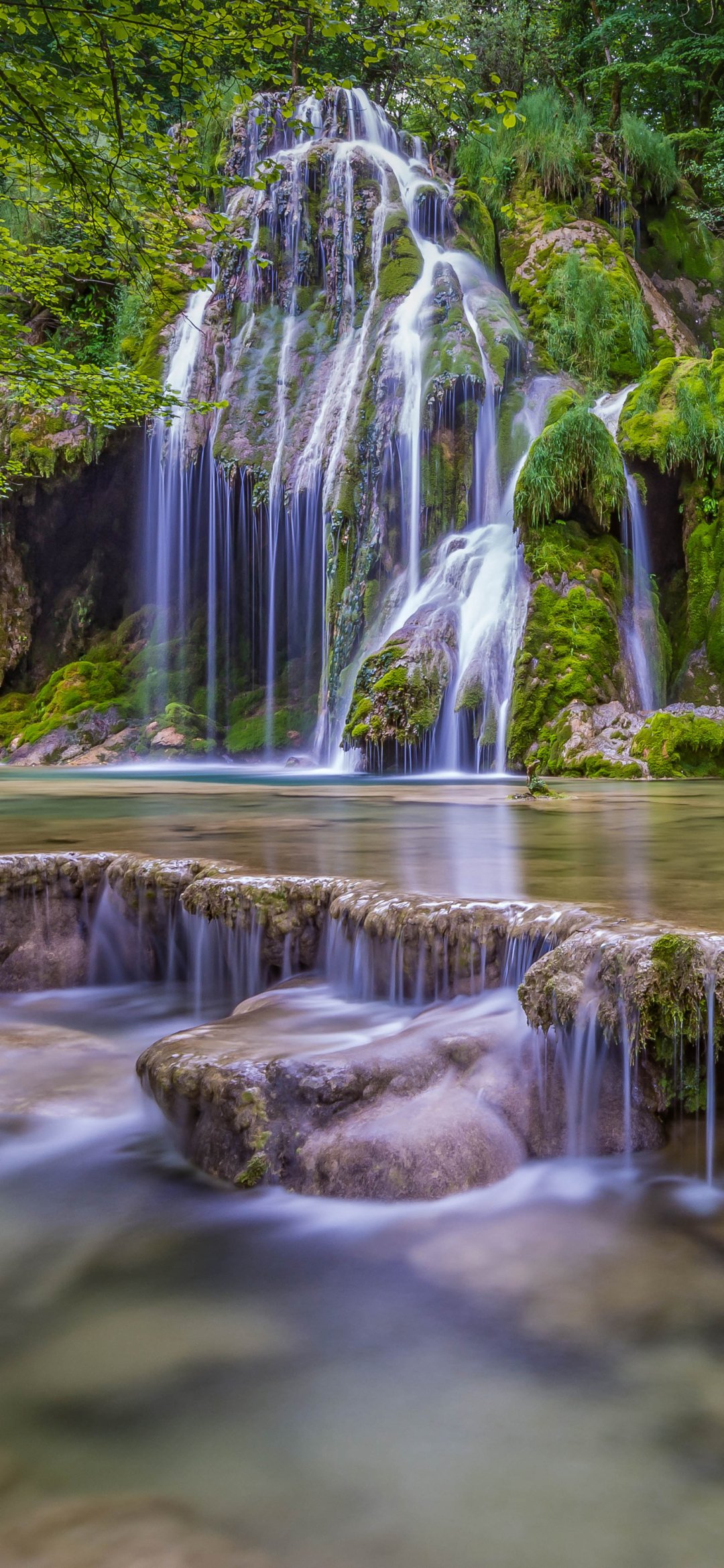 Download Nature Waterfall Phone Wallpaper