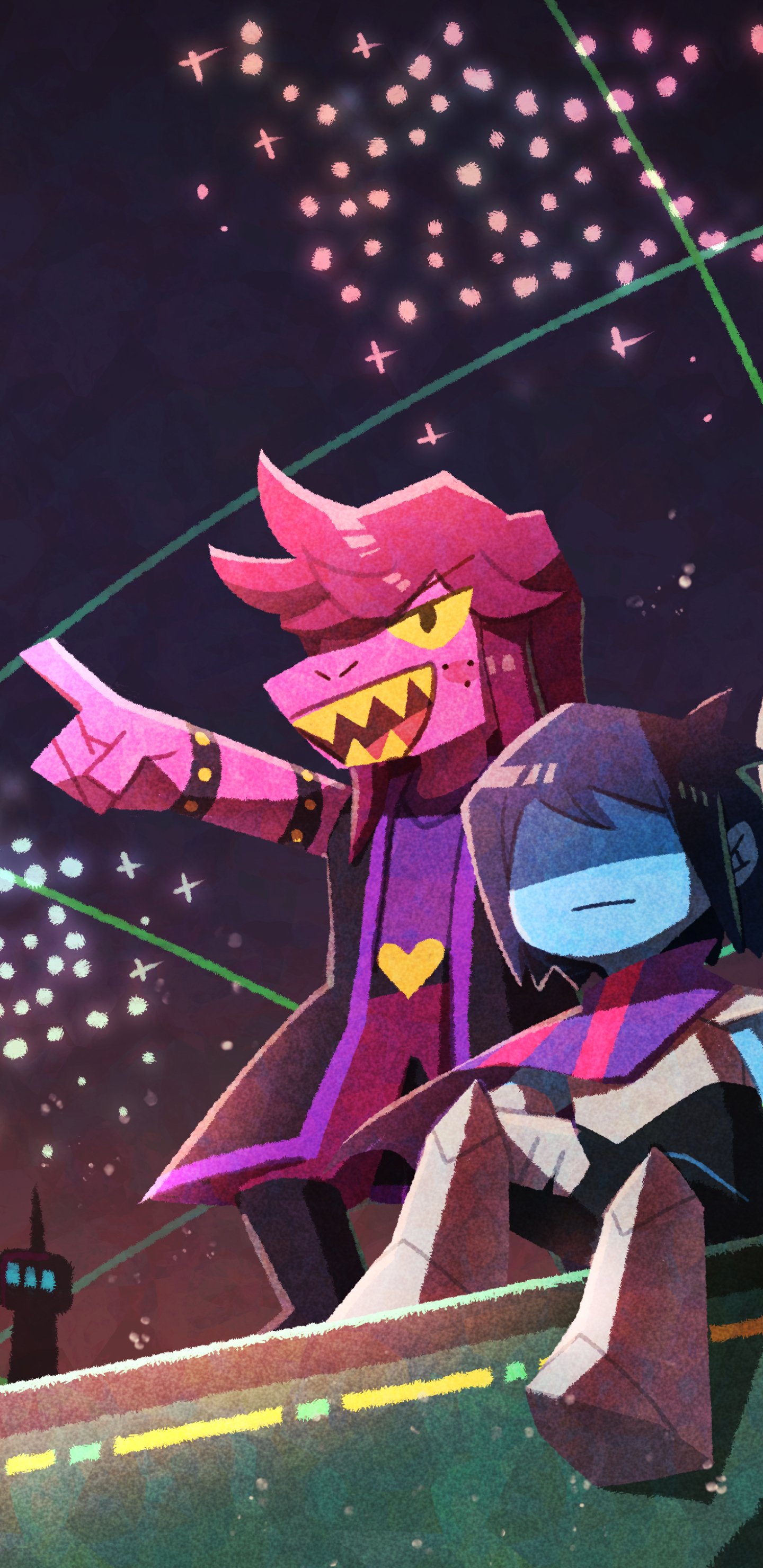 Download Video Game Deltarune Phone Wallpaper
