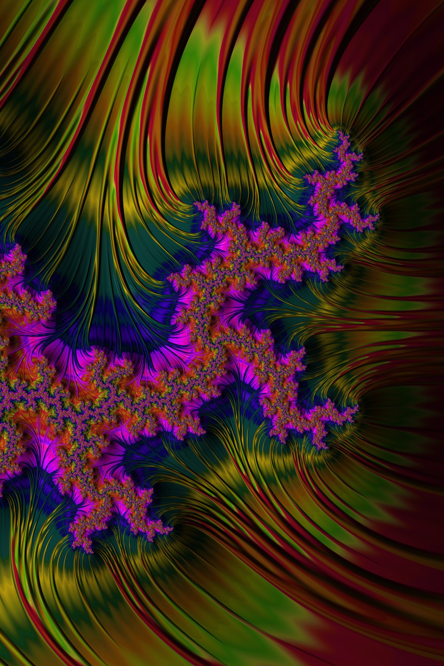 Trippy Psychedelic Fractal Art by Dr-Pen