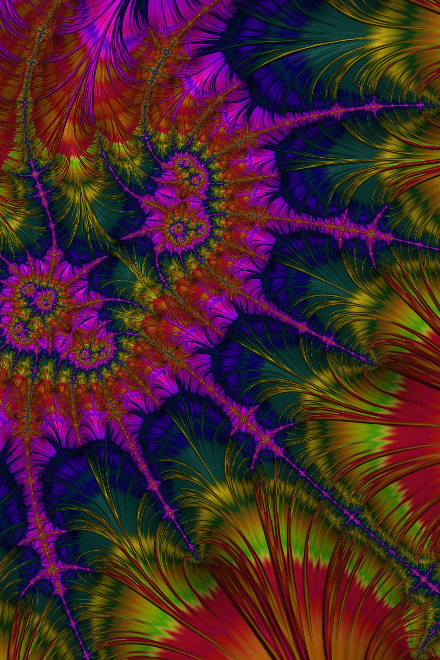 Trippy Psychedelic Fractal Art by Dr-Pen