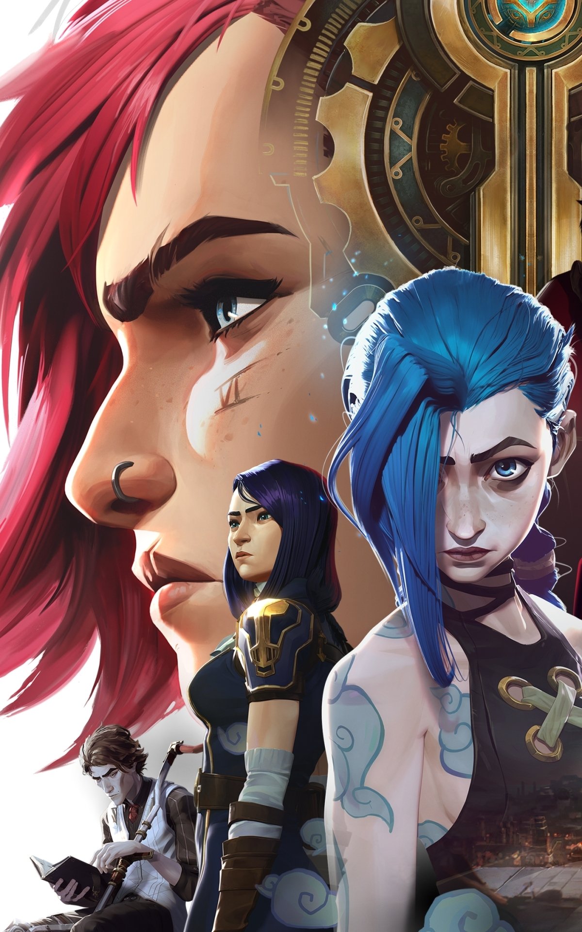 Download TV Show Arcane Phone Wallpaper