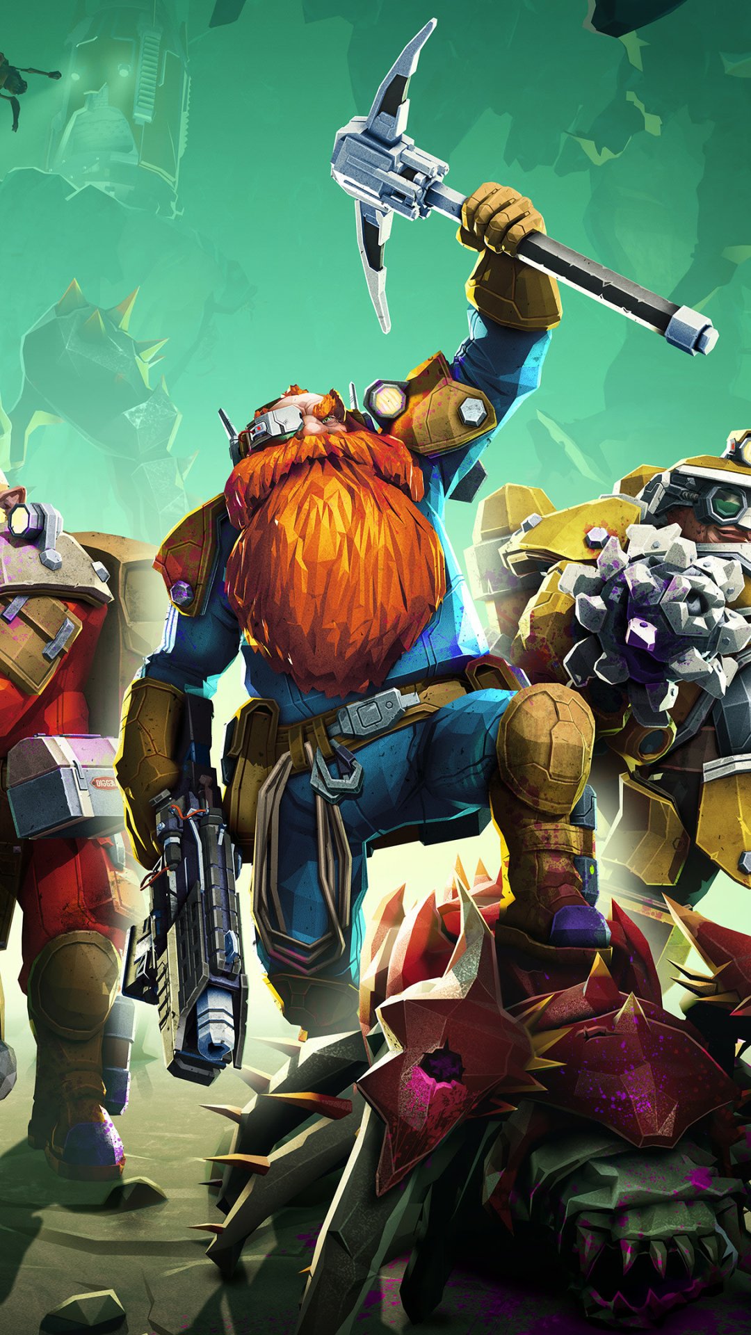 Download Video Game Deep Rock Galactic Phone Wallpaper - Mobile Abyss