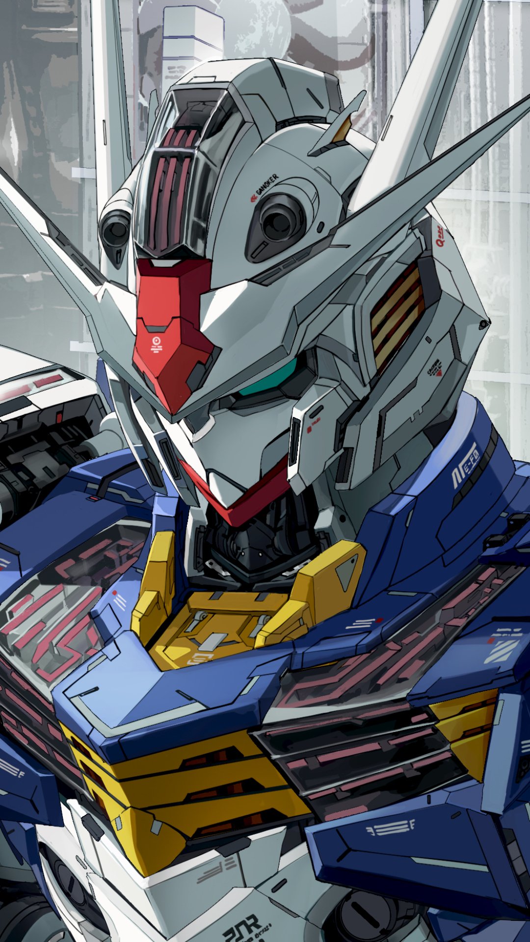 Download Anime Mobile Suit Gundam: The Witch From Mercury Phone Wallpaper