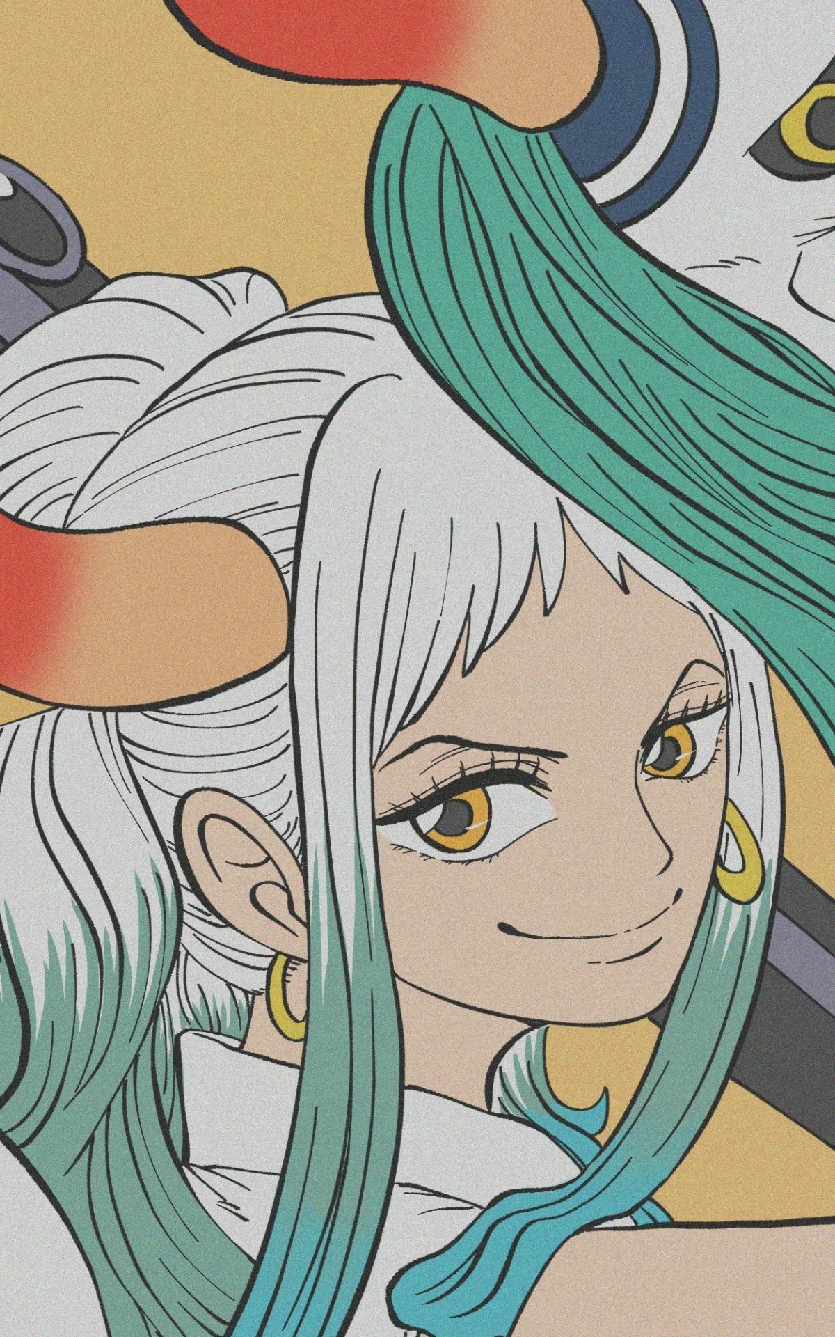 Download Yamato (One Piece) Anime One Piece Phone Wallpaper