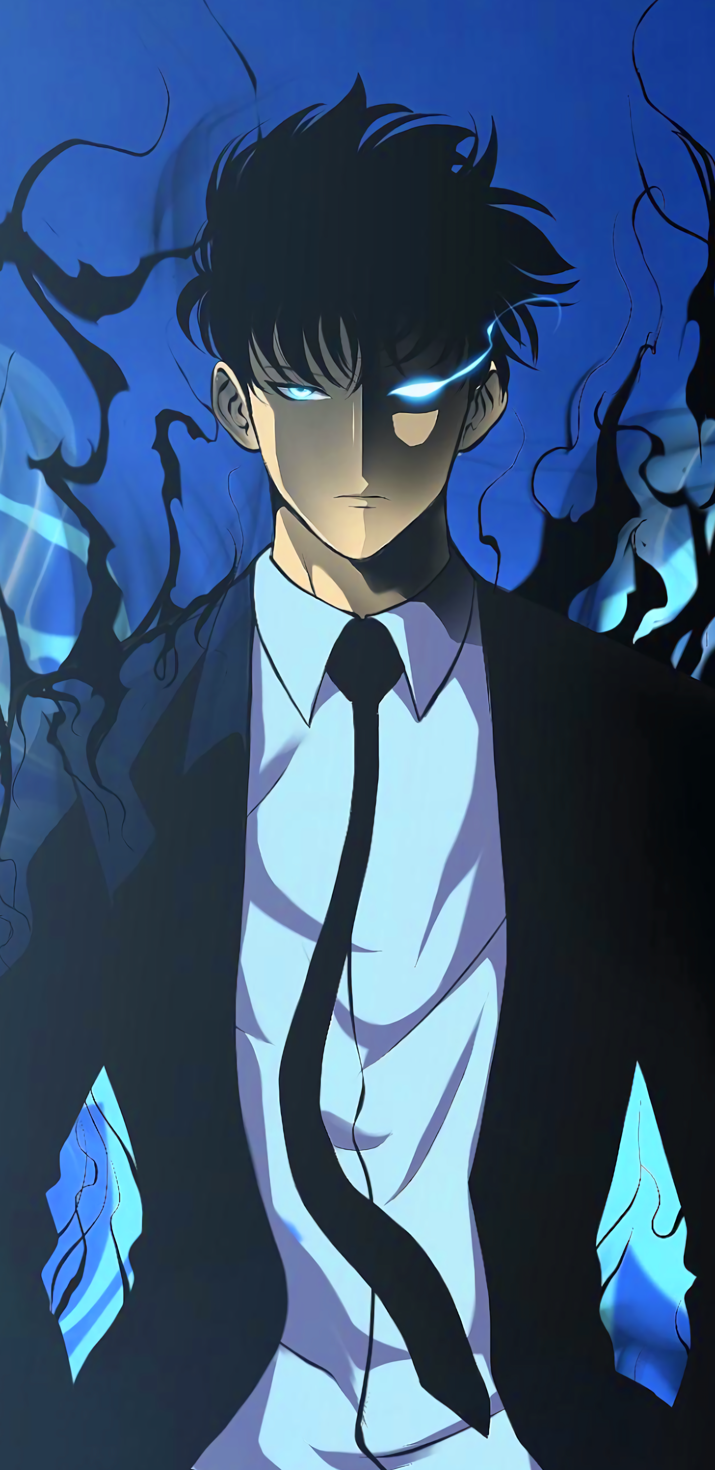 Download Sung Jin-Woo Anime Solo Leveling Phone Wallpaper