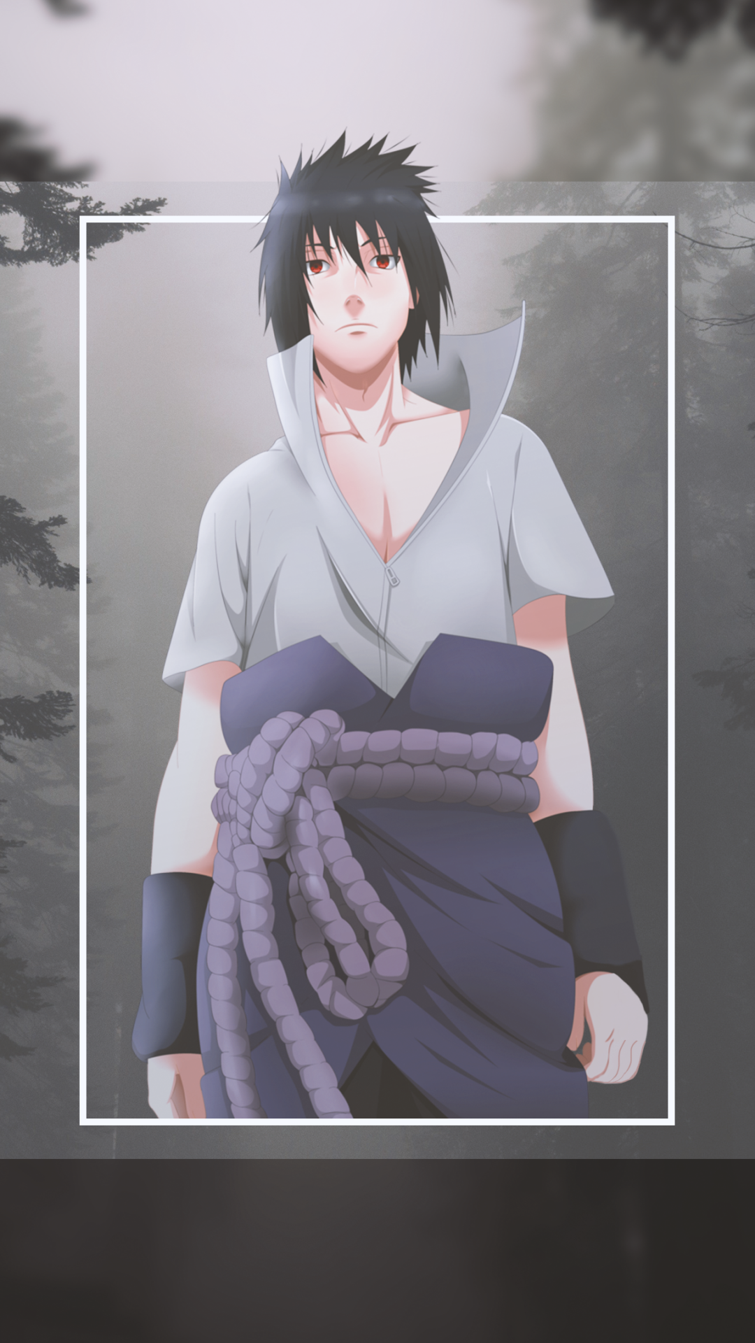 Download Anime Naruto Sasuke Uchiha Phone Wallpaper