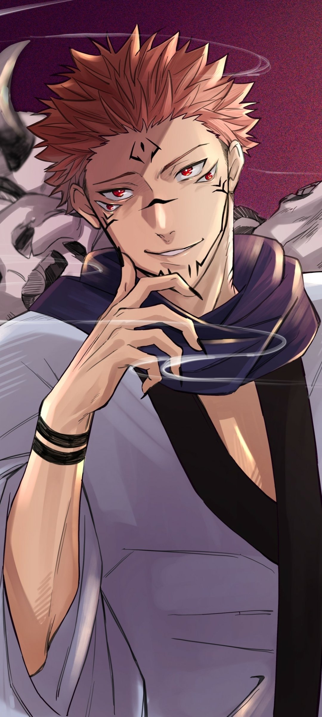 Download Anime Jujutsu Kaisen Sukuna (Jujutsu Kaisen) Phone Wallpaper