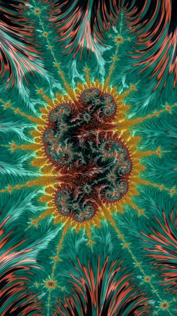 Fractal Art Trippy Psychedelic Background for Smartphone by Dr-Pen ...