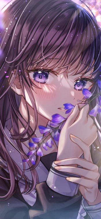 Anime girl anime girl Phone Wallpaper
