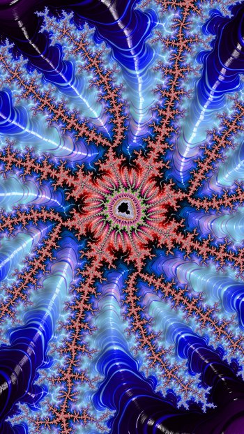  Fractal Art Trippy Psychedelic Background for Smartphone