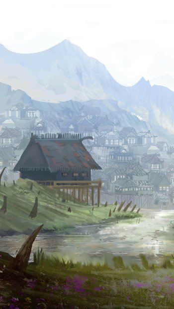  Japanese village by B-Zuleta