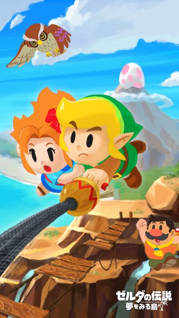 The Legend Of Zelda: Link's Awakening Phone Wallpapers