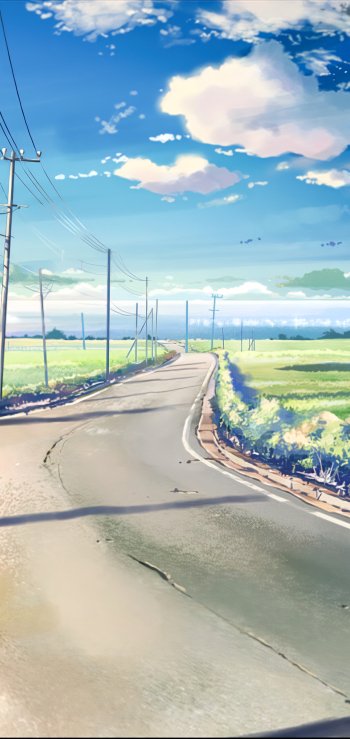 Anime 5 Centimeters per Second Phone Wallpaper