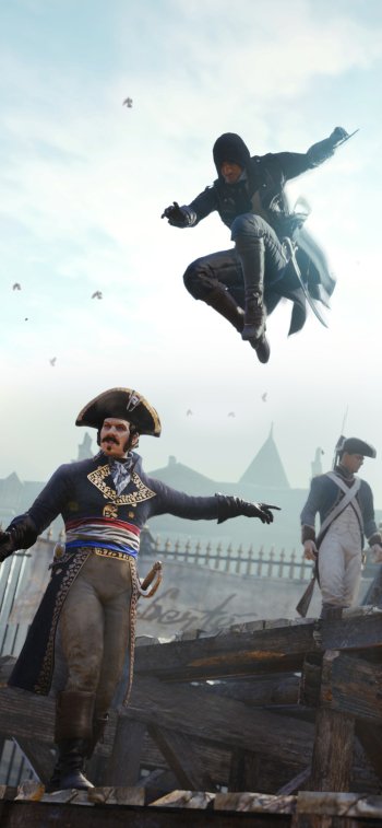 video game Assassin's Creed: Unity Phone Wallpaper