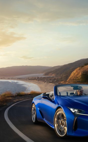 vehicle Lexus LC 500 Phone Wallpaper