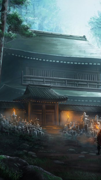 fantasy samurai Phone Wallpaper
