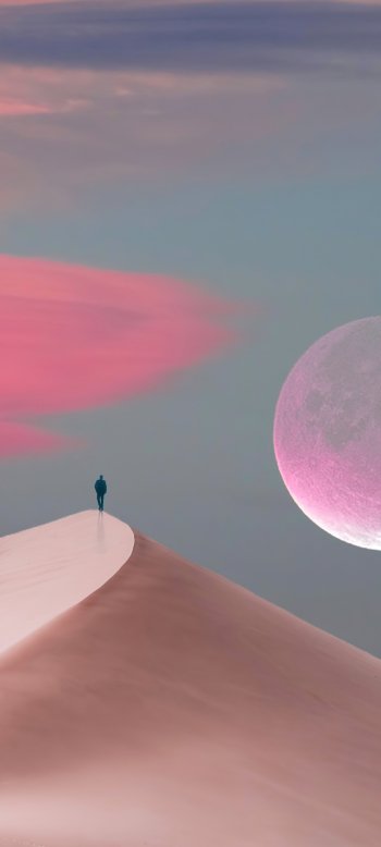 artistic desert Phone Wallpaper