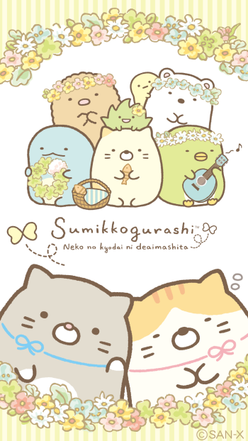 Anime Sumikko Gurashi Phone Wallpaper
