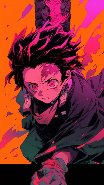 Hình nền : Kimetsu no Yaiba, Kamado Tanjiro, Sabito, Makomo, thiên nhiên,  cây, rừng, Hoa, Wisteria, Cặp song sinh, Anime screenshot, Kimono, màu tím,  bông tai, Anime con trai, Anime cô gái,