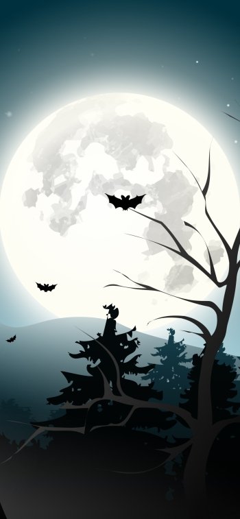 holiday halloween Phone Wallpaper