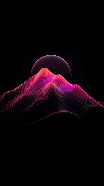  Colorful Dark Mountain